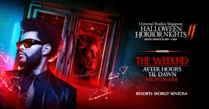 “The Weeknd: After Hours Til Dawn Nightmare” comes to Halloween Horror Nights Singapore