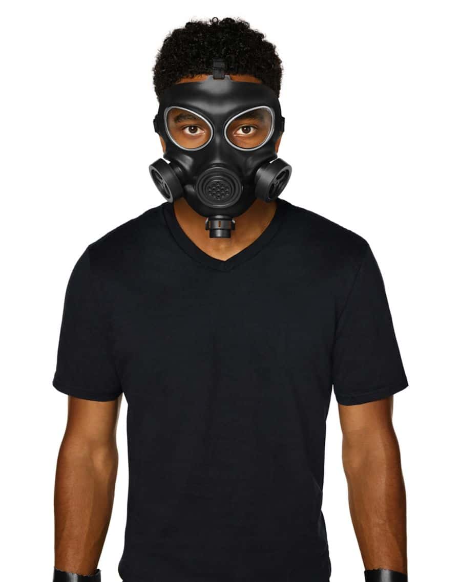 Async Gas Mask Backrooms costume from Spirit Halloween