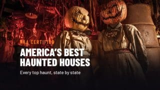 America's best haunted houses: the HAA-certified Top Haunts, state by state
