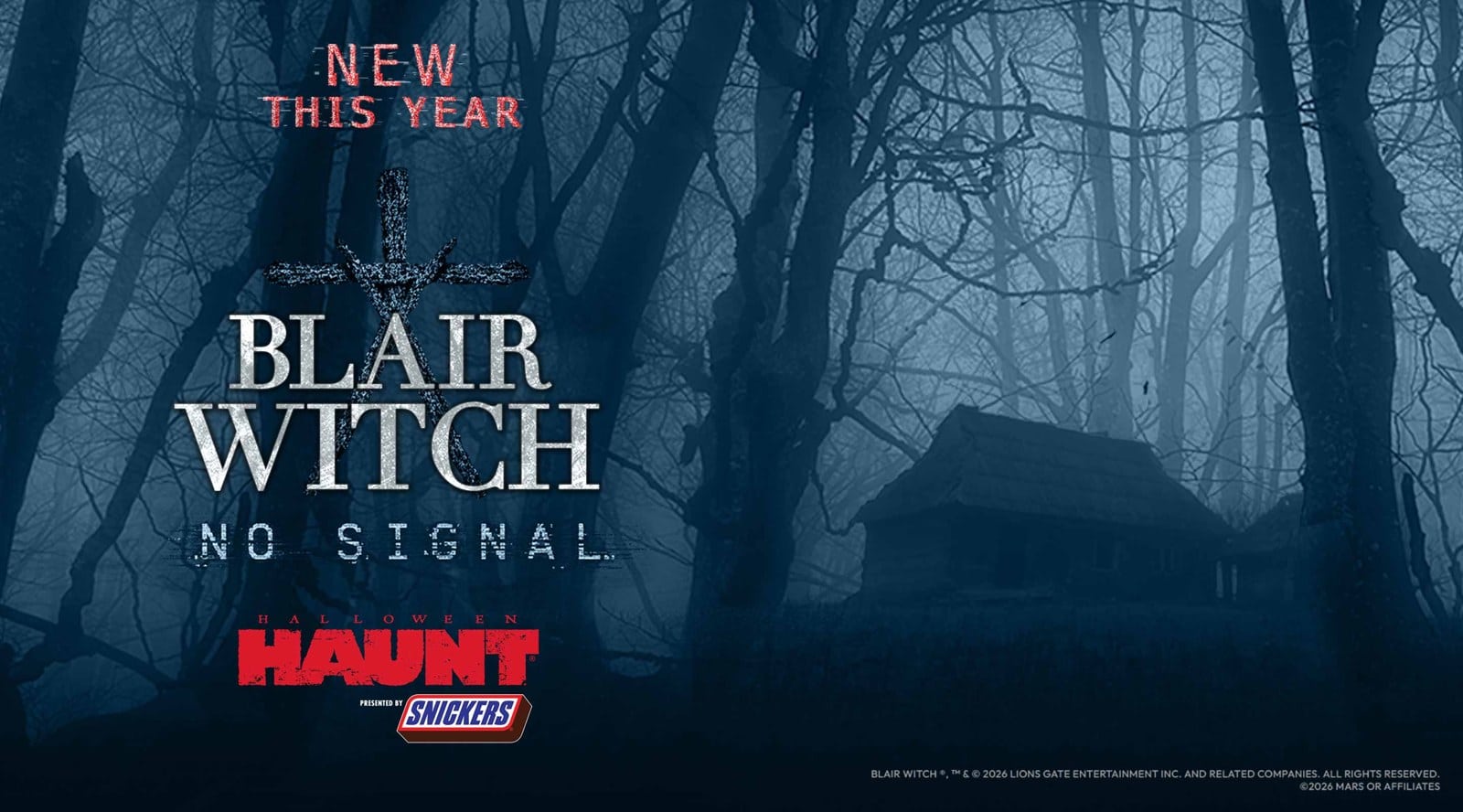 Blair Witch: No Signal, the new maze at Dorney Park Halloween Haunt 2026