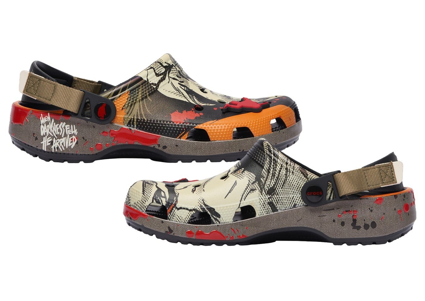 The Michael Myers Crocs Classic Clog from the 2026 Horror Pack