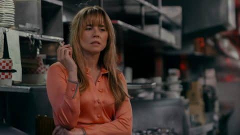 Linda Cardellini as Pamela Voorhees in Peacock's Crystal Lake