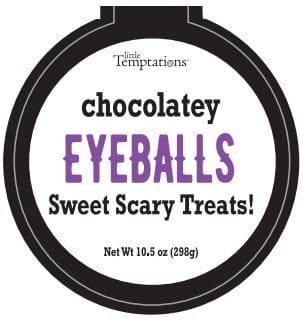 Chocolatey Eyeballs 10.5 oz jar, style 58008-CHEY