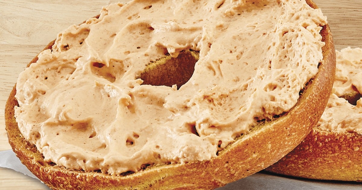 Einstein Bros. Pumpkin Bagel