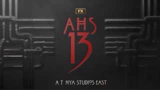 FX's AHS 13 haunted house key art, at nya studios East in Hollywood