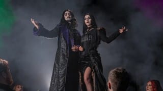 Lord Vincent and Lady Lucinda Vile host Dine with the Dead at Alton Towers Scarefest 2026