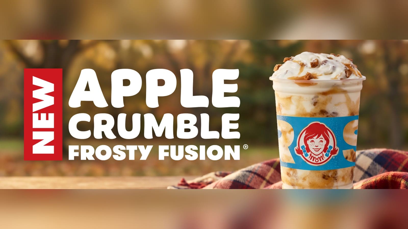 Wendy's Apple Crumble Frosty Fusion