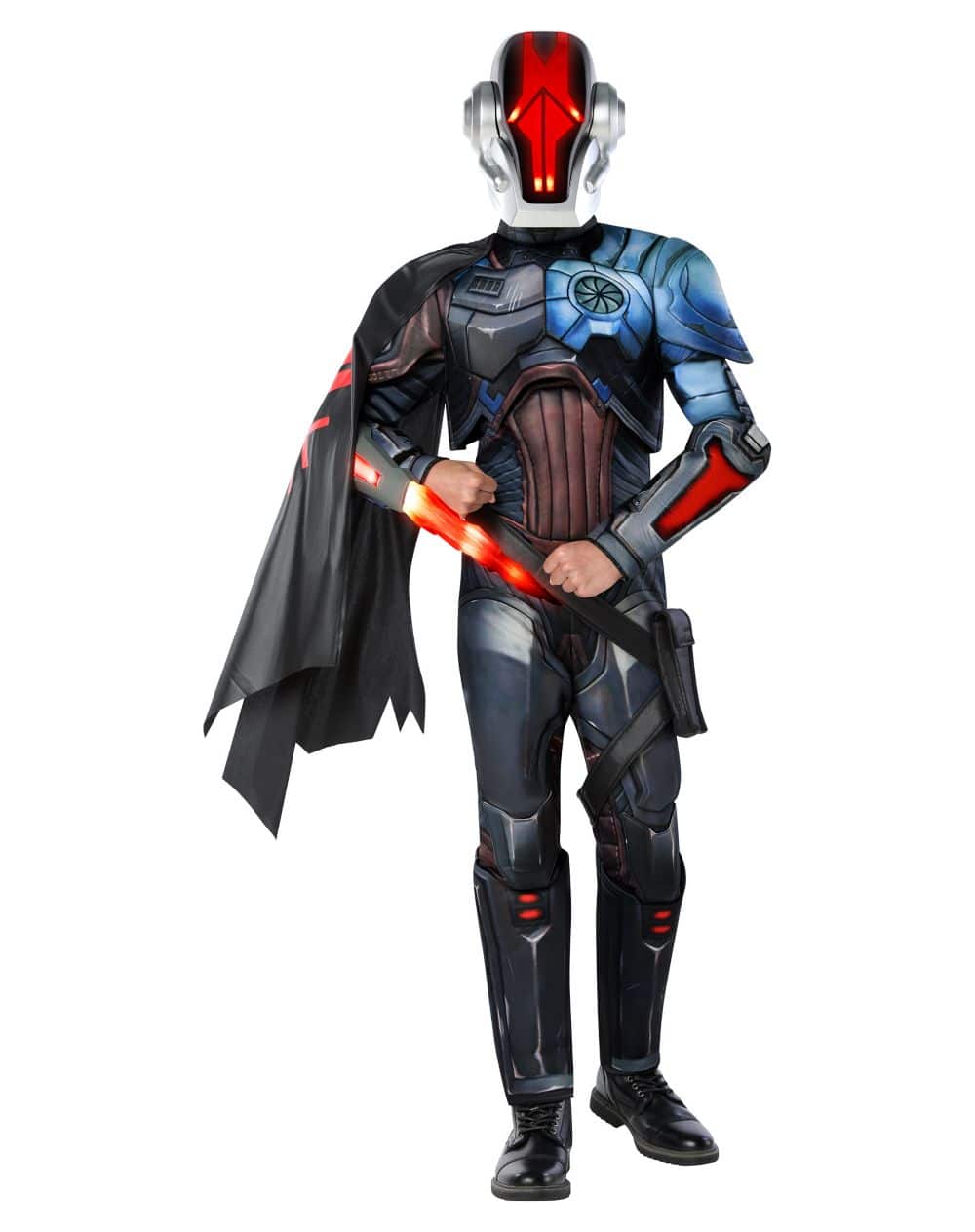 Fortnite The Foundation costume with light-up mask from Spirit Halloween