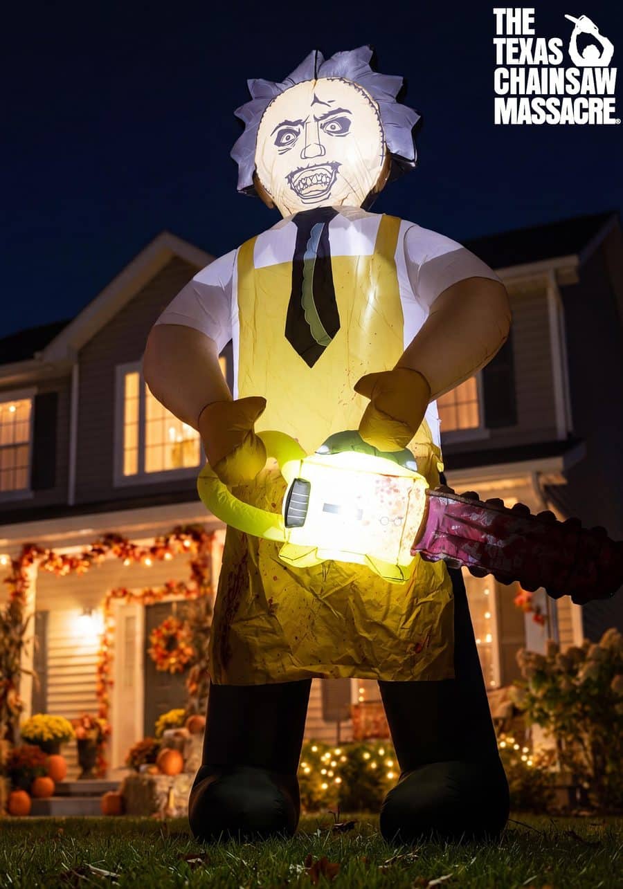 25-foot Leatherface inflatable decoration