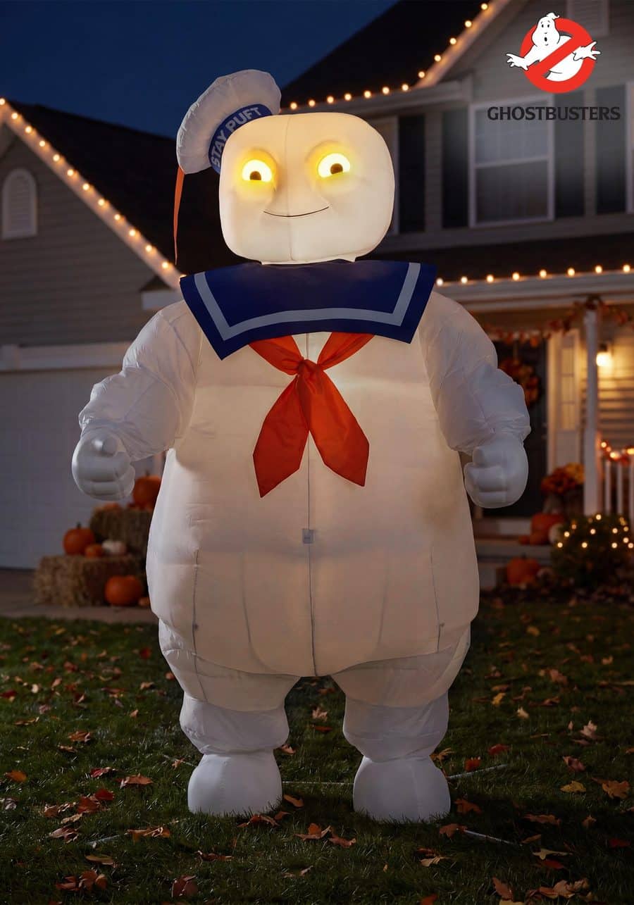12-foot Ghostbusters Stay Puft Marshmallow Man animatronic