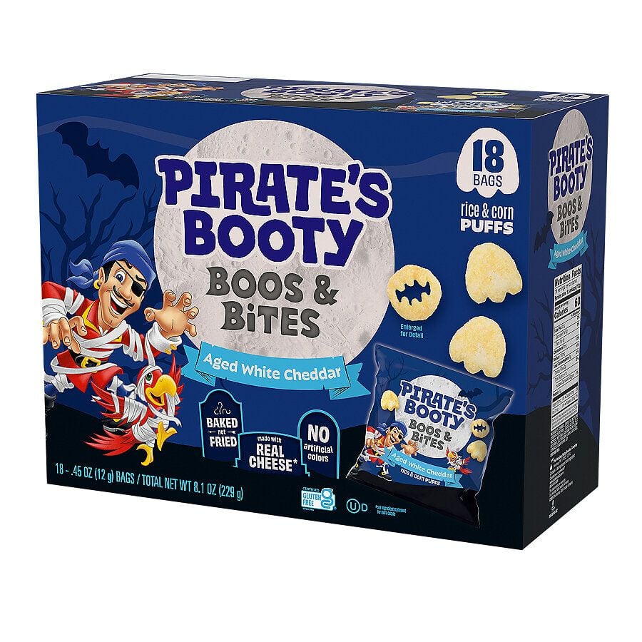 Pirate's Booty Boos and Bites Halloween ghost and monster shapes 2026