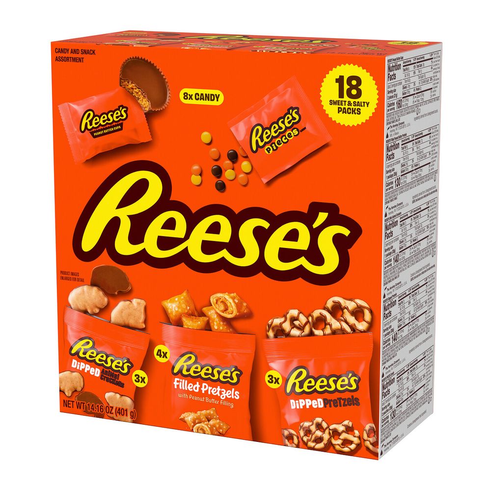 Reese's Sweet and Salty Halloween snack packs 2026