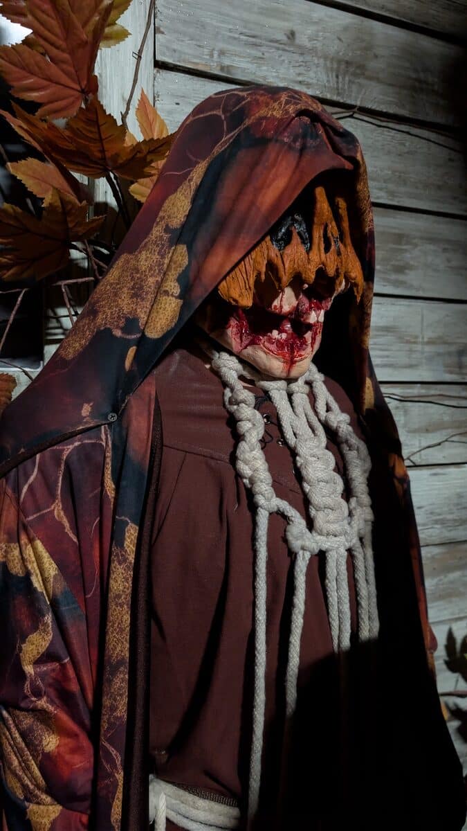 The Pumpkin Lord character in the HHN Bloodengutz house