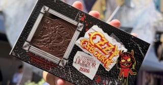 Ozzy Osbourne chocolate bat at Halloween Horror Nights 2026