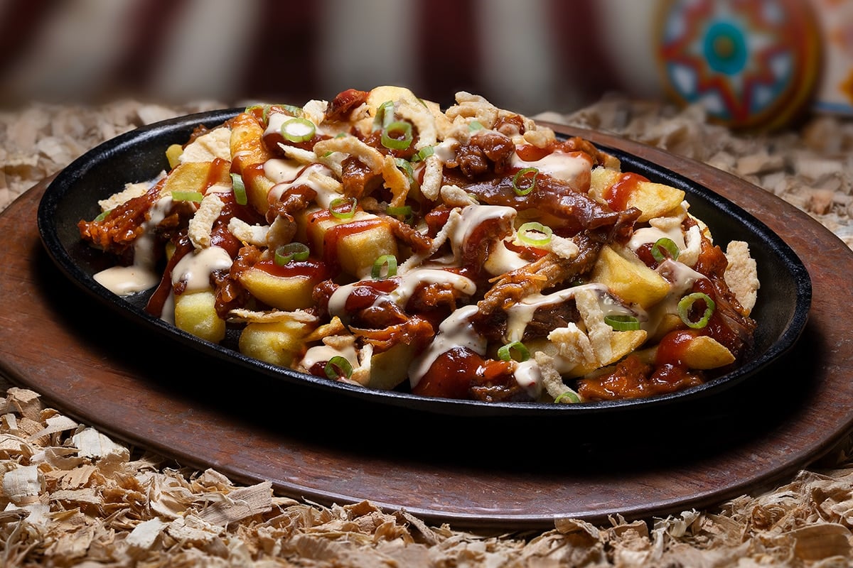 Bloodbath Brisket Fries at Halloween Horror Nights Hollywood