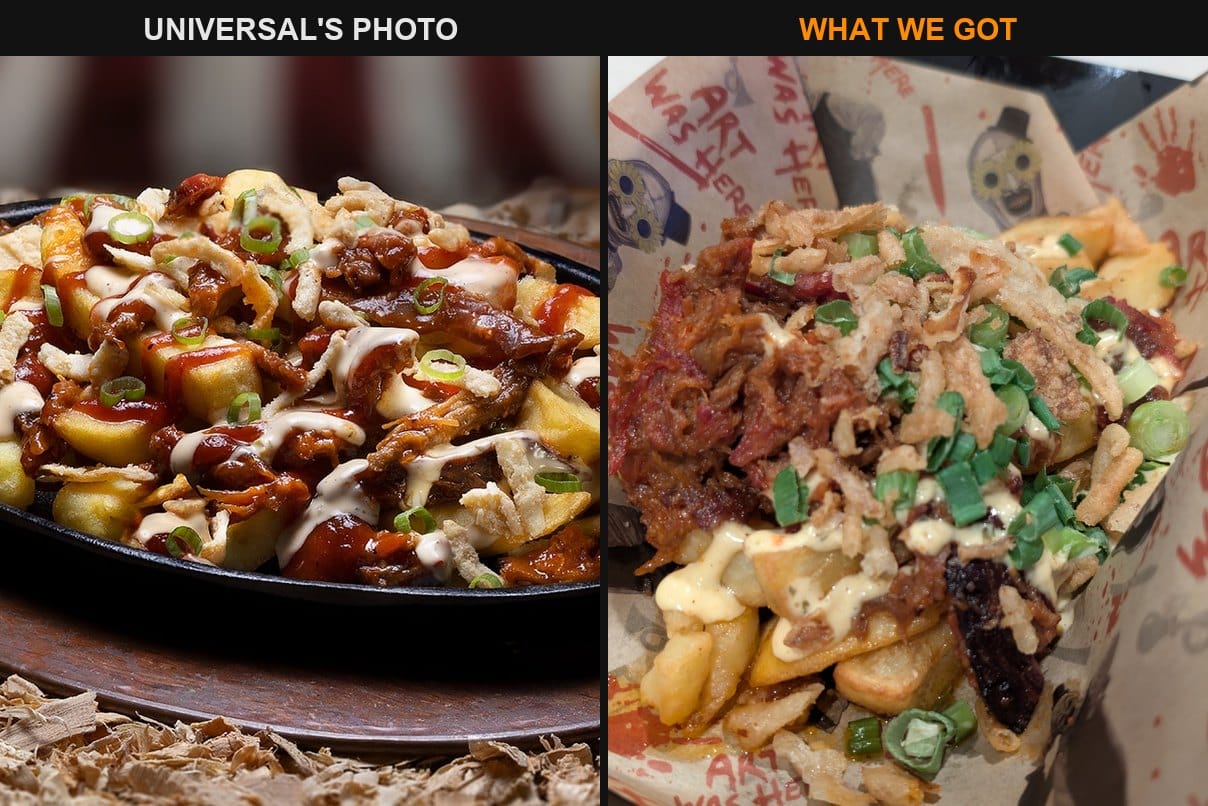 Bloodbath Brisket Fries, Universal's photo next to HAN's photo
