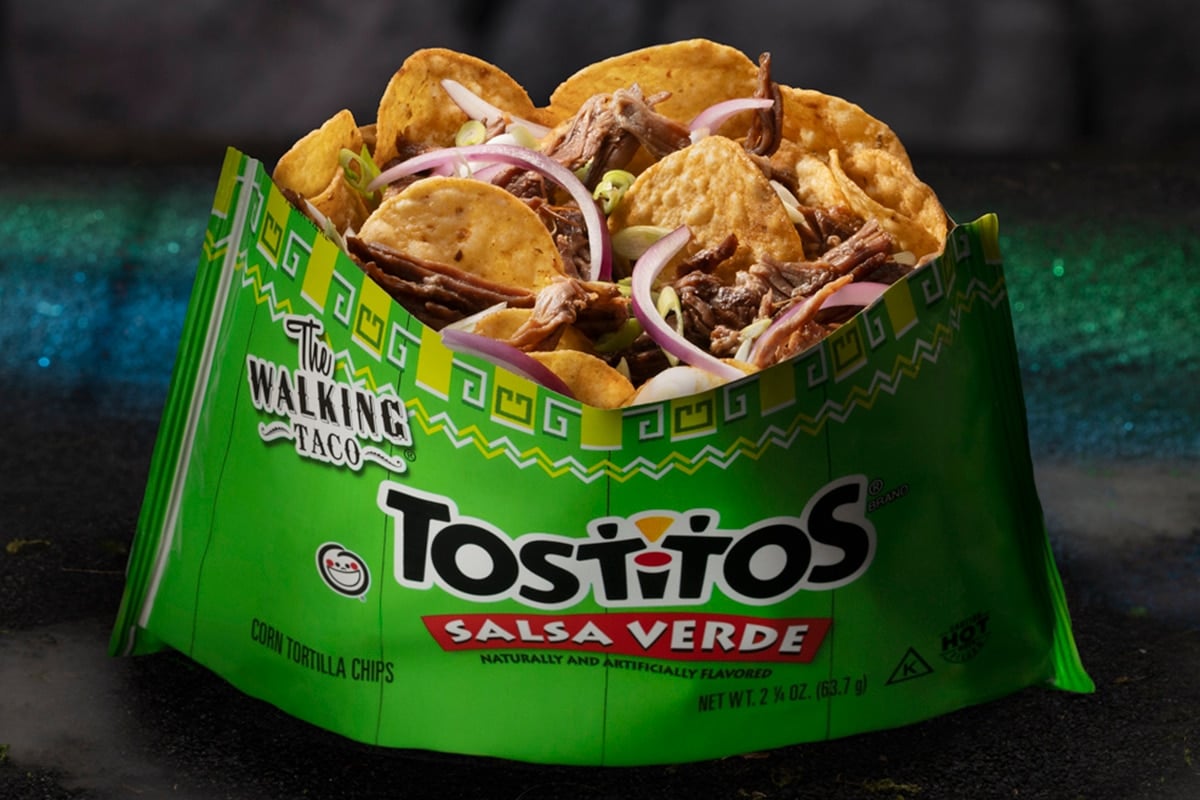Salsa Verde Walking Taco at Halloween Horror Nights Hollywood