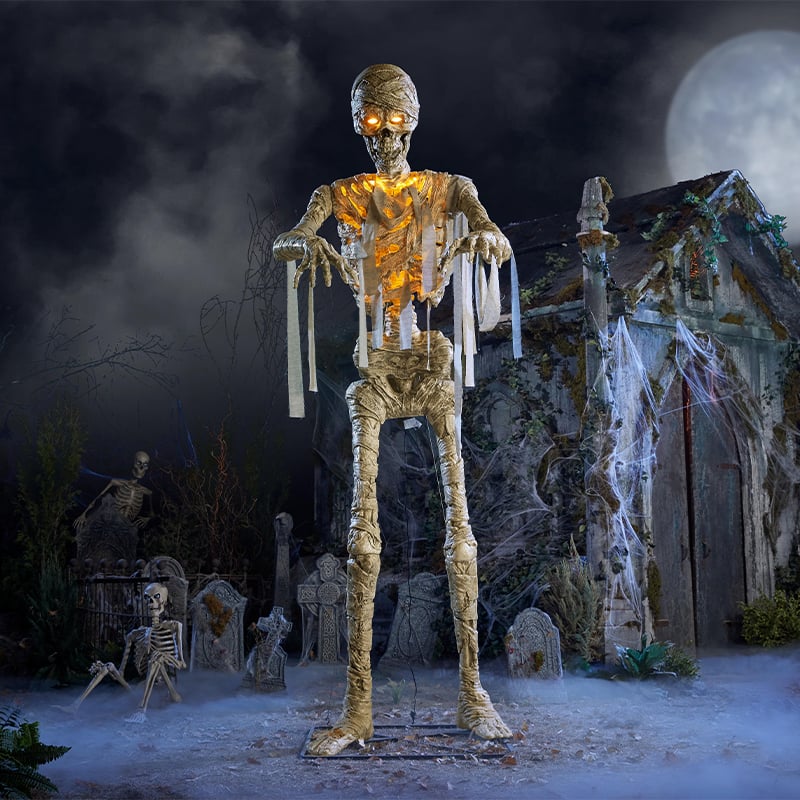 11 FT Giant-Sized Mummy from Home Depot