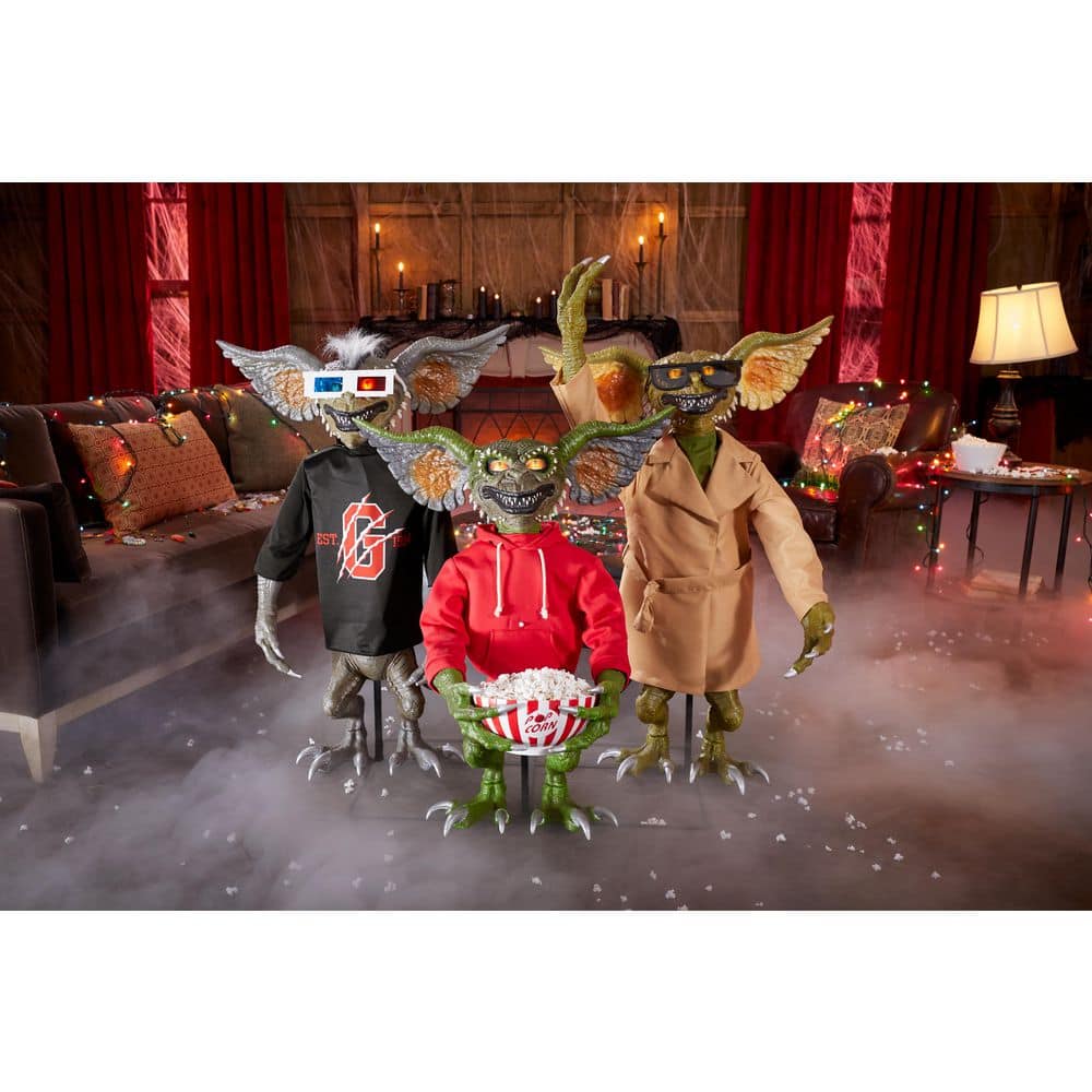 Animated LED Gremlins 3-Piece from Home Depot