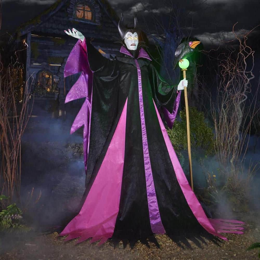 Disney 6.5 FT Animated LED Maleficent from Home Depot