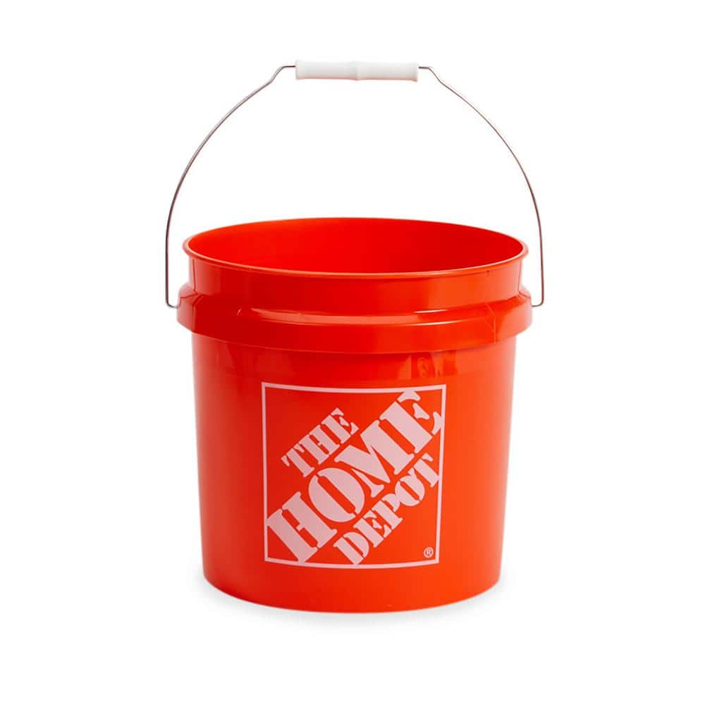 The Home Depot 2 gallon orange bucket official product image