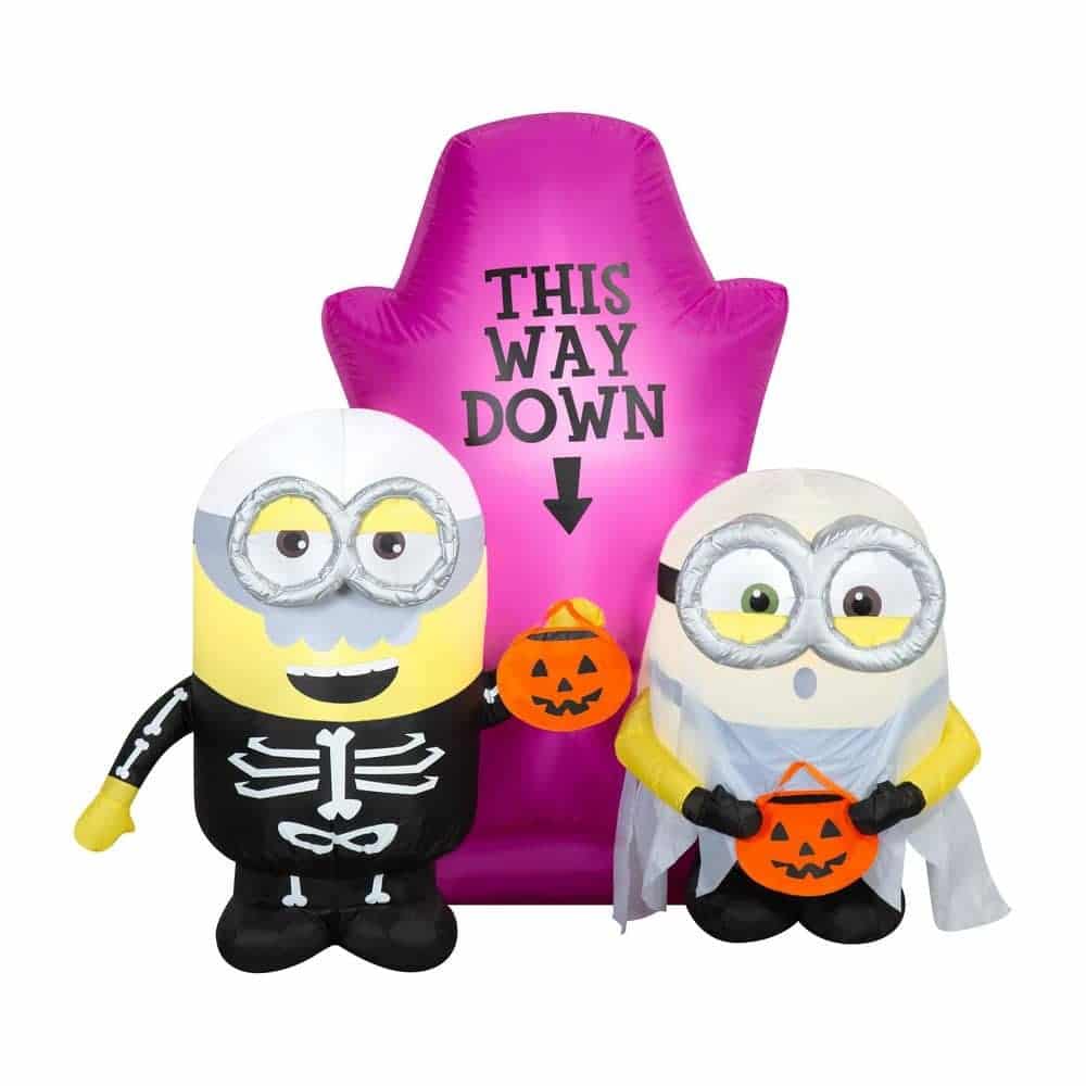 Home Depot Universal Minions Halloween inflatable