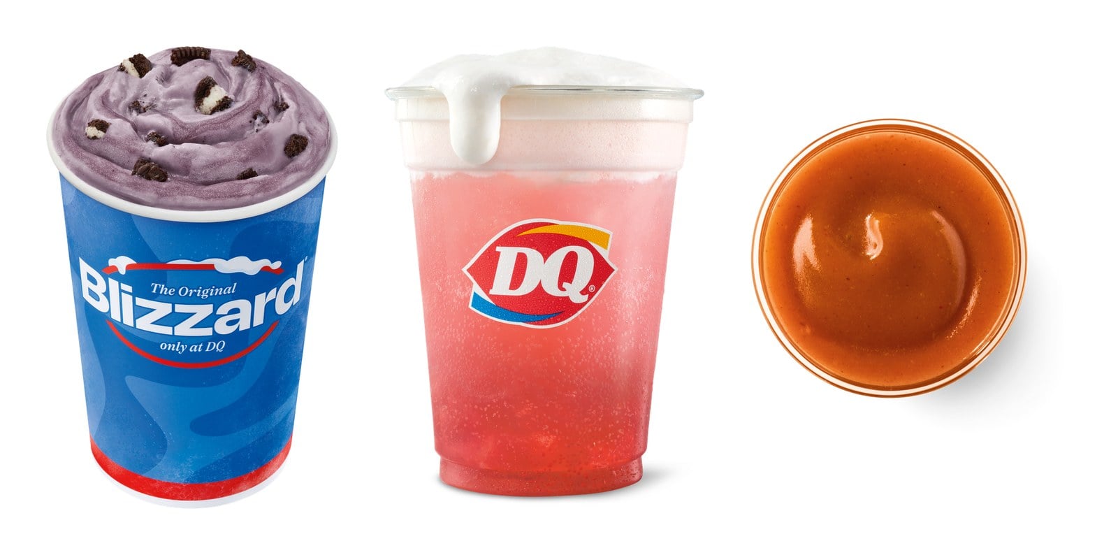 The Enchanted OREO Blizzard, the Bubble Brew DQ Sparkler, and Ghost Pepper Sauce