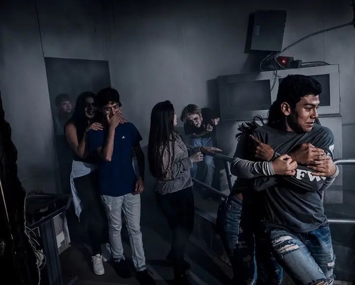 Silver Scream Studios: Director's Cut maze at SCARowinds