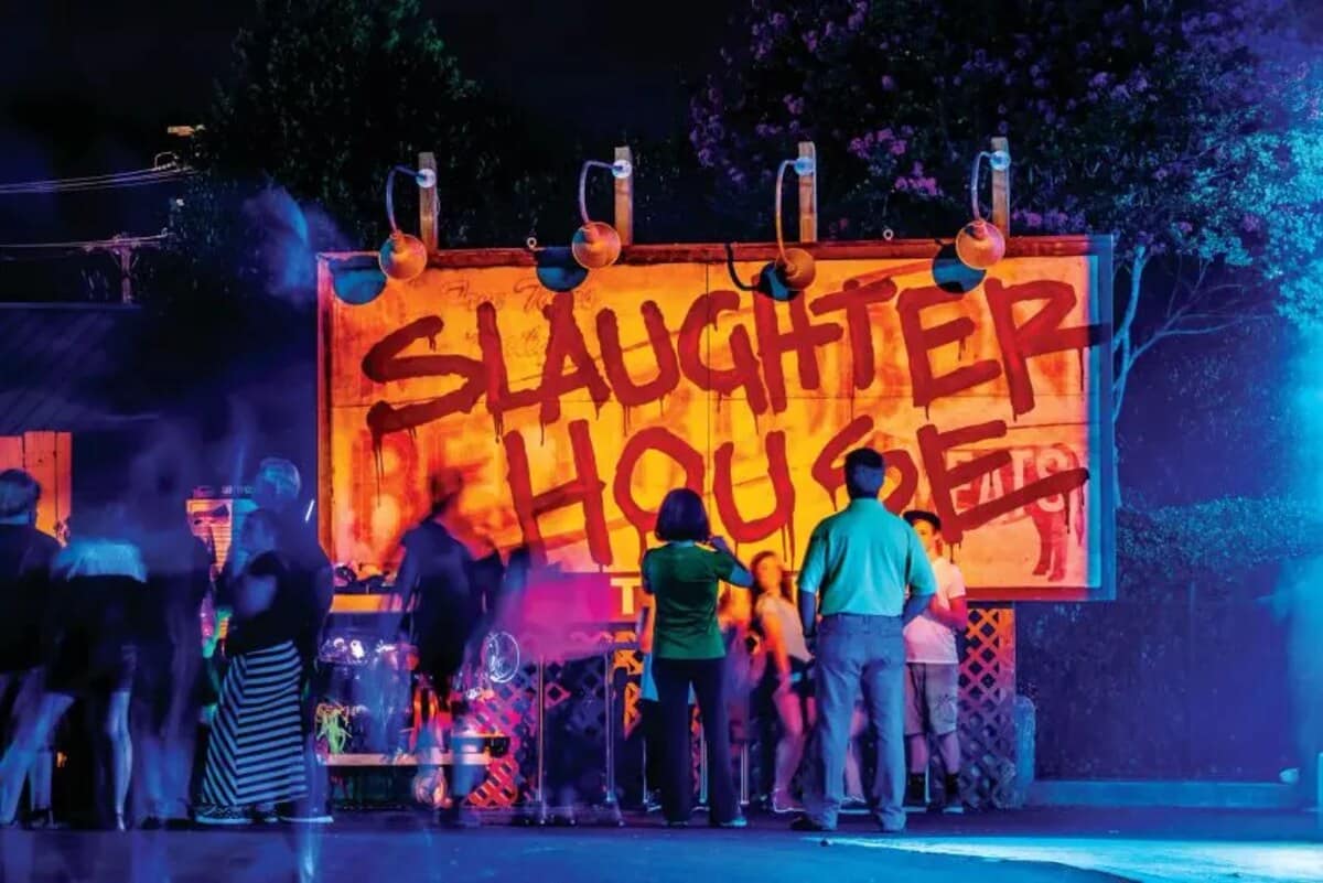 The Slaughterhouse maze at SCARowinds