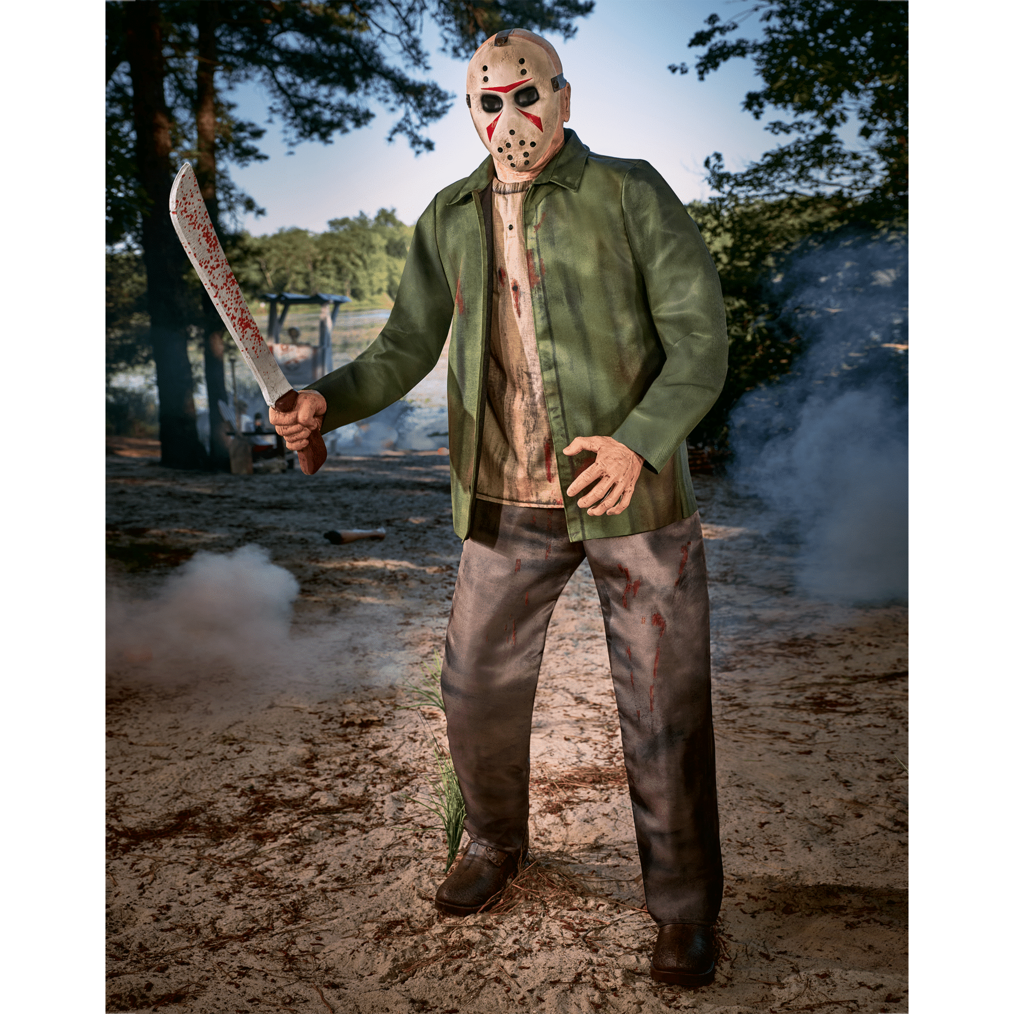 Spirit Halloween Jason Voorhees animatronic