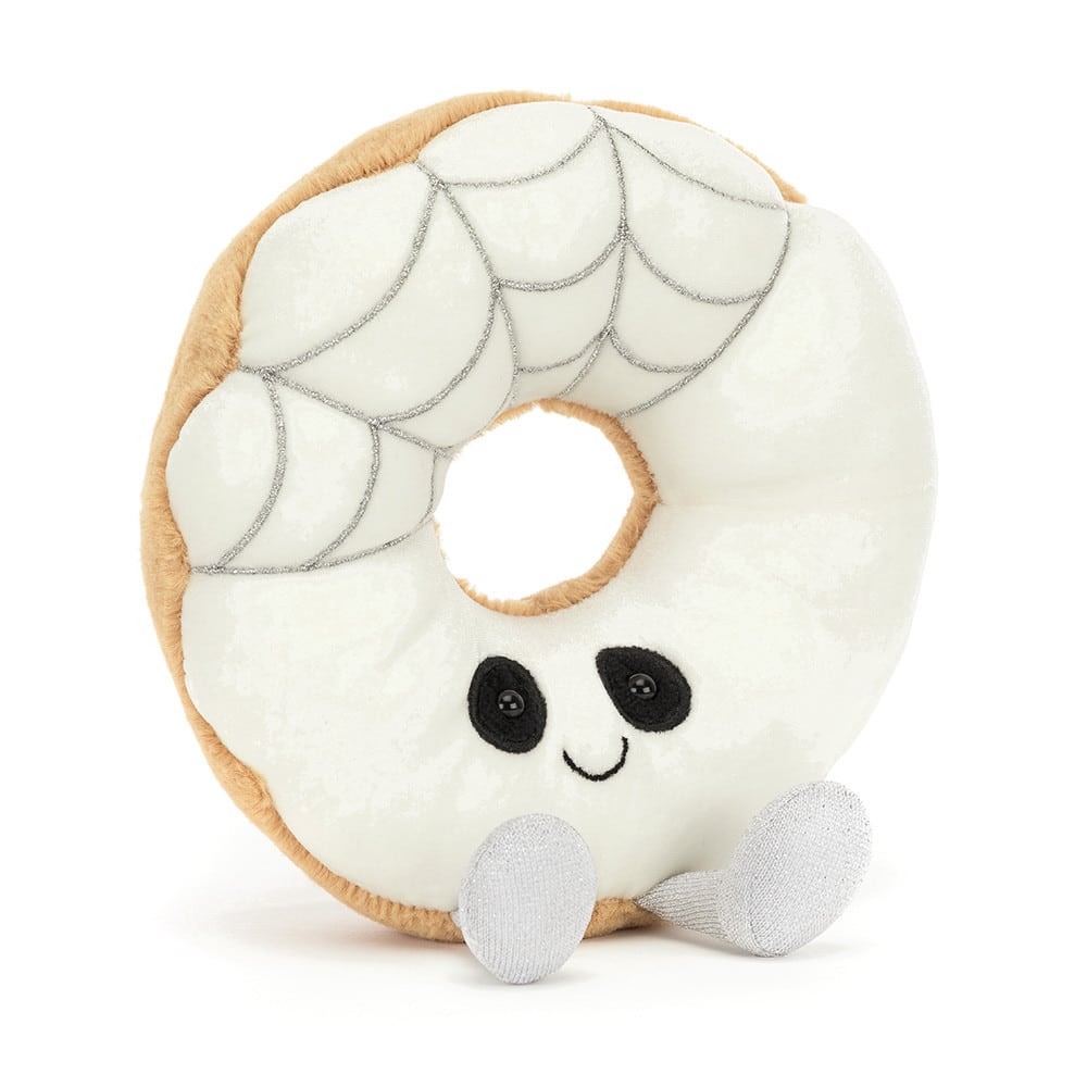 Jellycat Amuseables Glazespun Doughnut Halloween plush