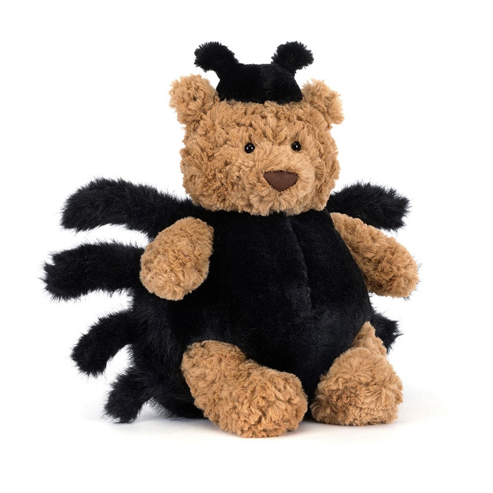Jellycat Bartholomew Bear 'Spider' Halloween plush