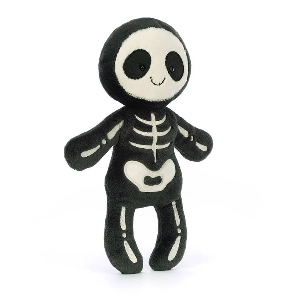 Jellycat Skeleton Bob Halloween plush