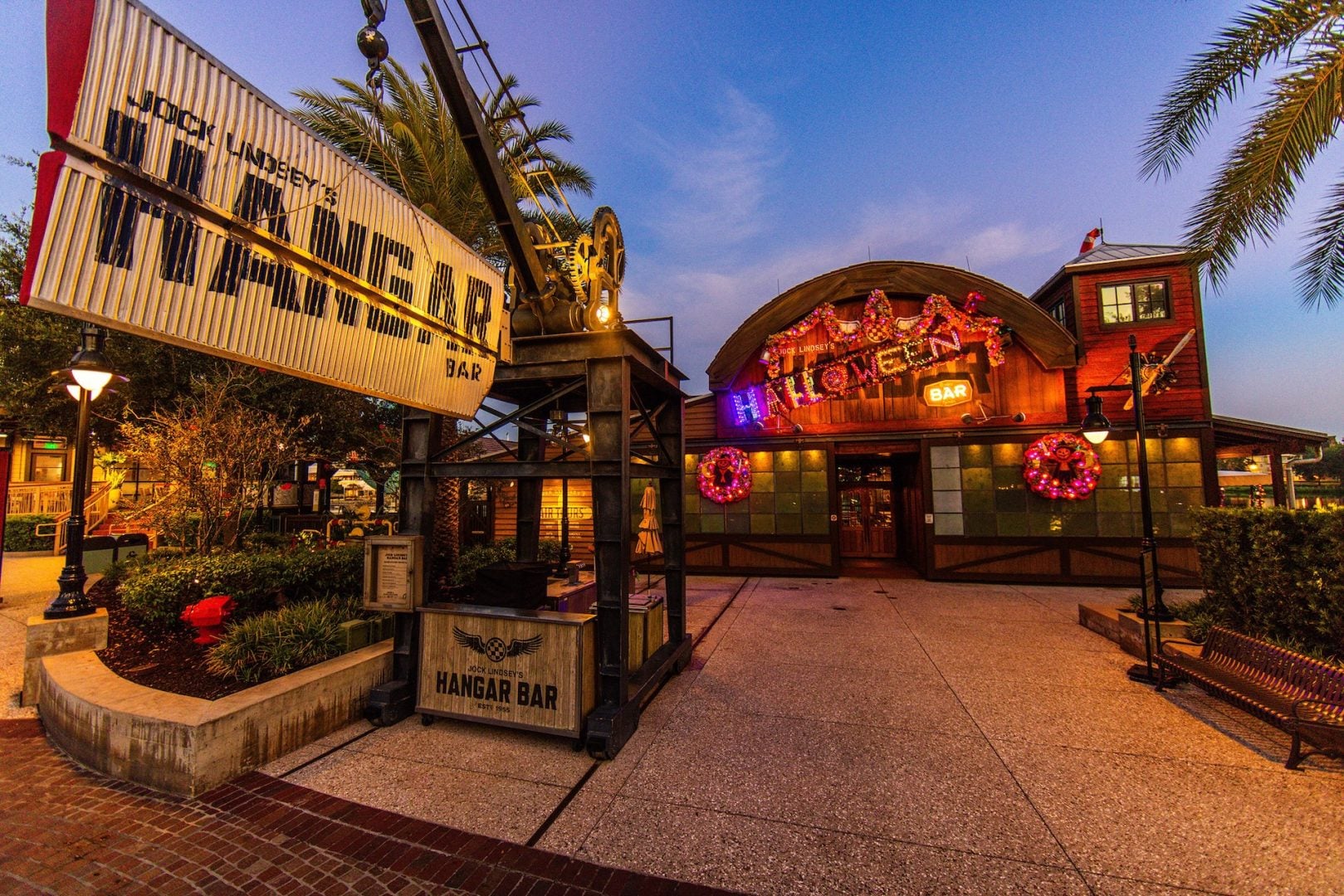 Jock Lindsey's Halloween Hangar Bar at Disney Springs