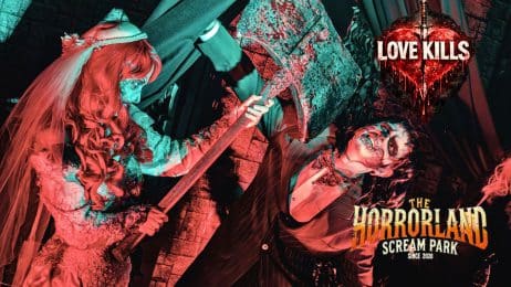 Horrorland Miami Love Kills Valentine haunted event at Jungle Island