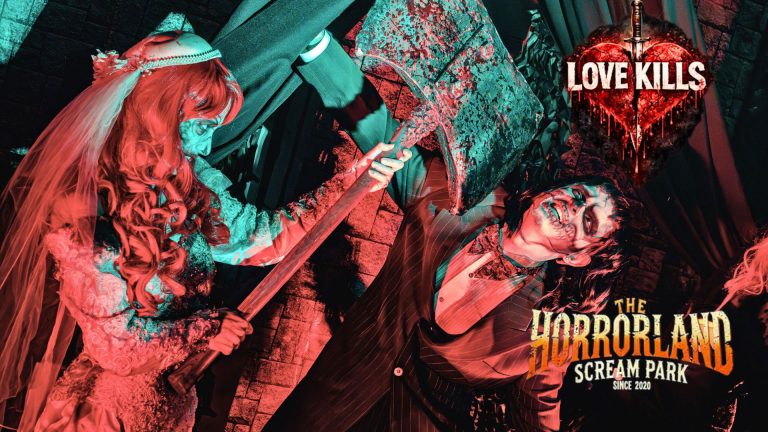 Horrorland Miami Love Kills Valentine haunted event at Jungle Island