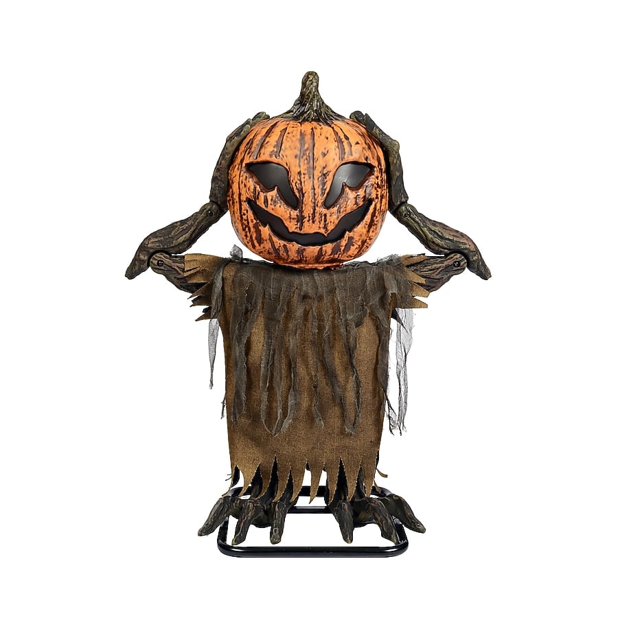 Lowe's Haunted Living 3 ft Pop-Up Pumpkin Henchman