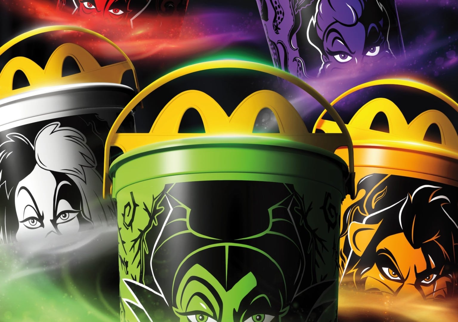 McDonald's Boo Buckets 2026: Disney Villains Start Oct. 20