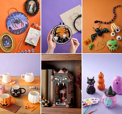 Michaels Hobbyween 2026 Halloween crafting assortment