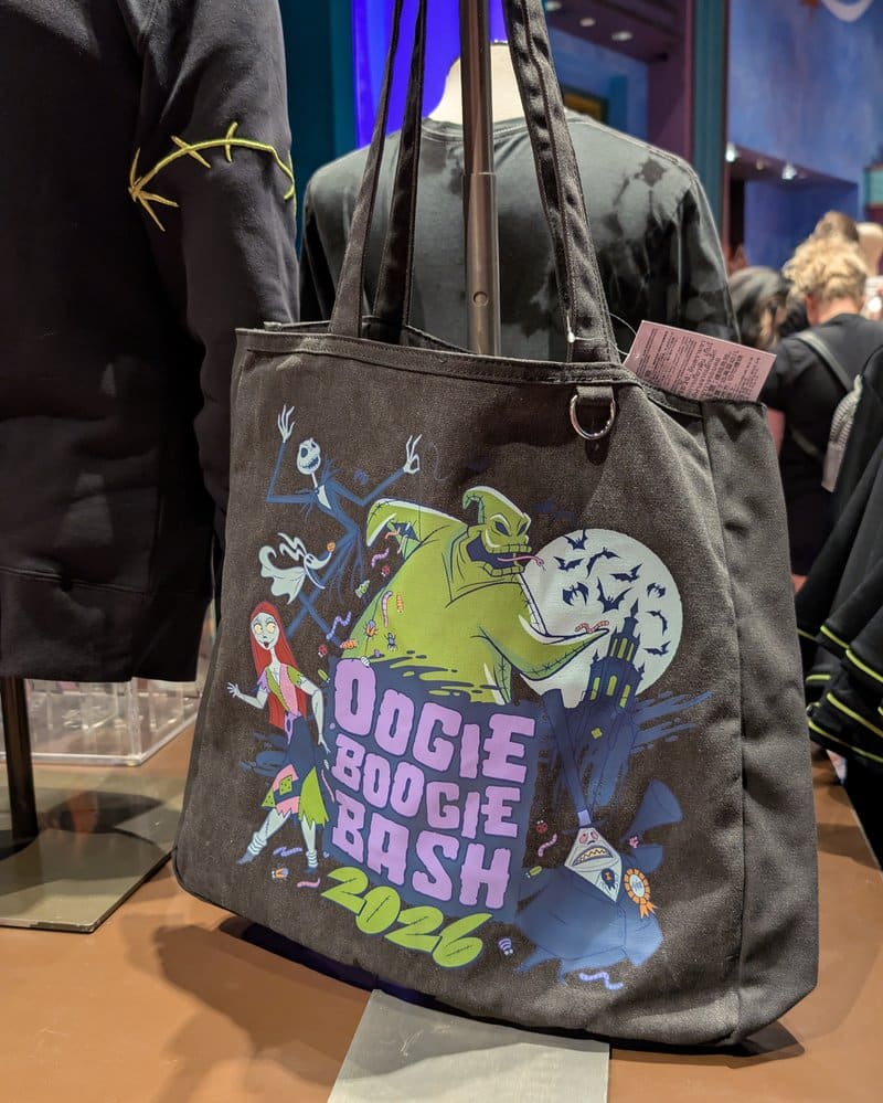 Oogie Boogie Bash 2026 tote bag