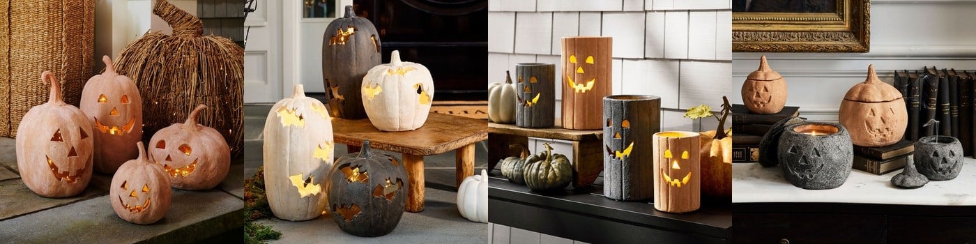 Pottery Barn 2026 terracotta Halloween pieces