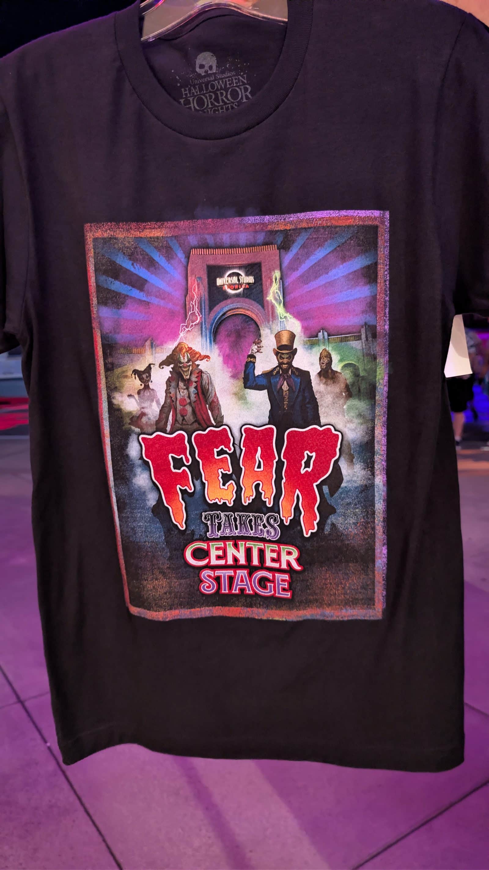 The exclusive Premium Scream Night t-shirt at Halloween Horror Nights 35