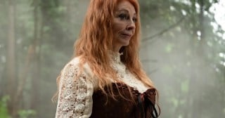 Cassandra Peterson as the witch Cassandra in R.L. Stine's Pumpkinhead 2