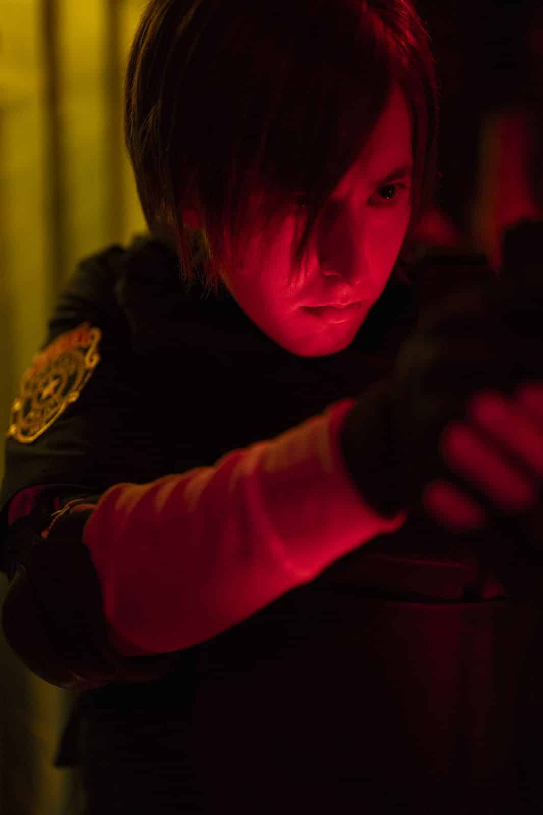 Leon S. Kennedy character at the Resident Evil takeover at Universal Horror Unleashed