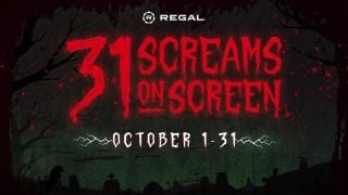 Regal 31 Screams on Screen 2026 key art, October 1-31