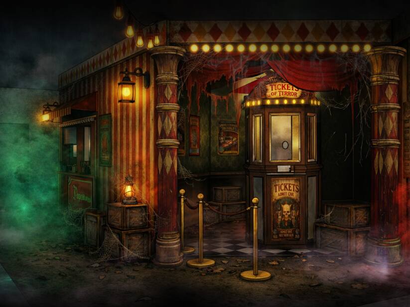 Chatterbox Charlie's Vaudeville Horrors house