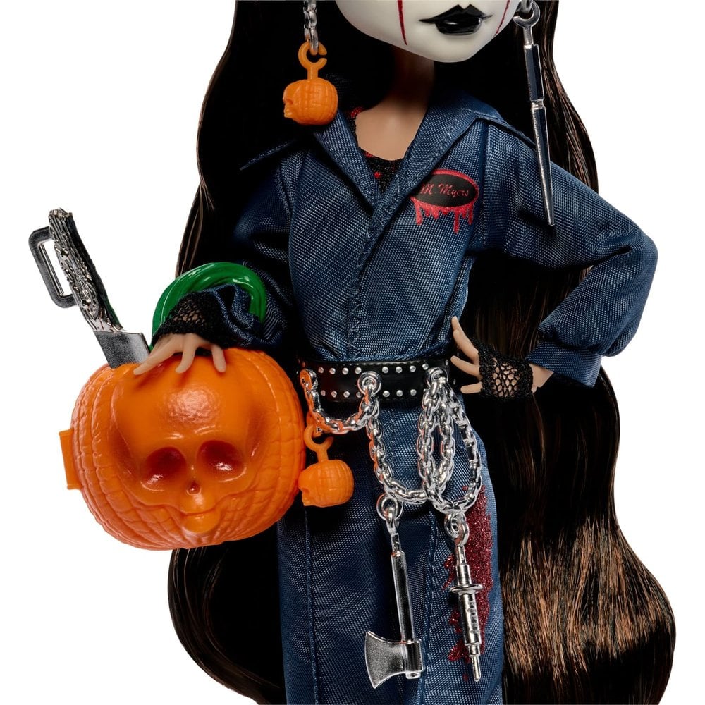 Monster High Skullector Michael Myers doll accessories detail