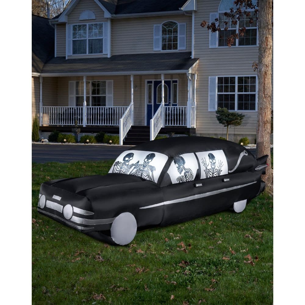 Spirit Halloween 14-foot hearse inflatable