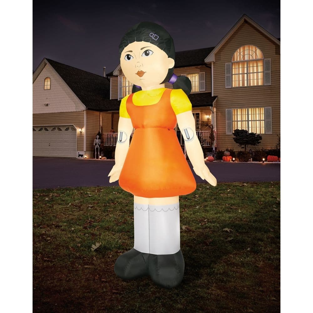 Spirit Halloween 12-foot Young Hee Squid Game inflatable