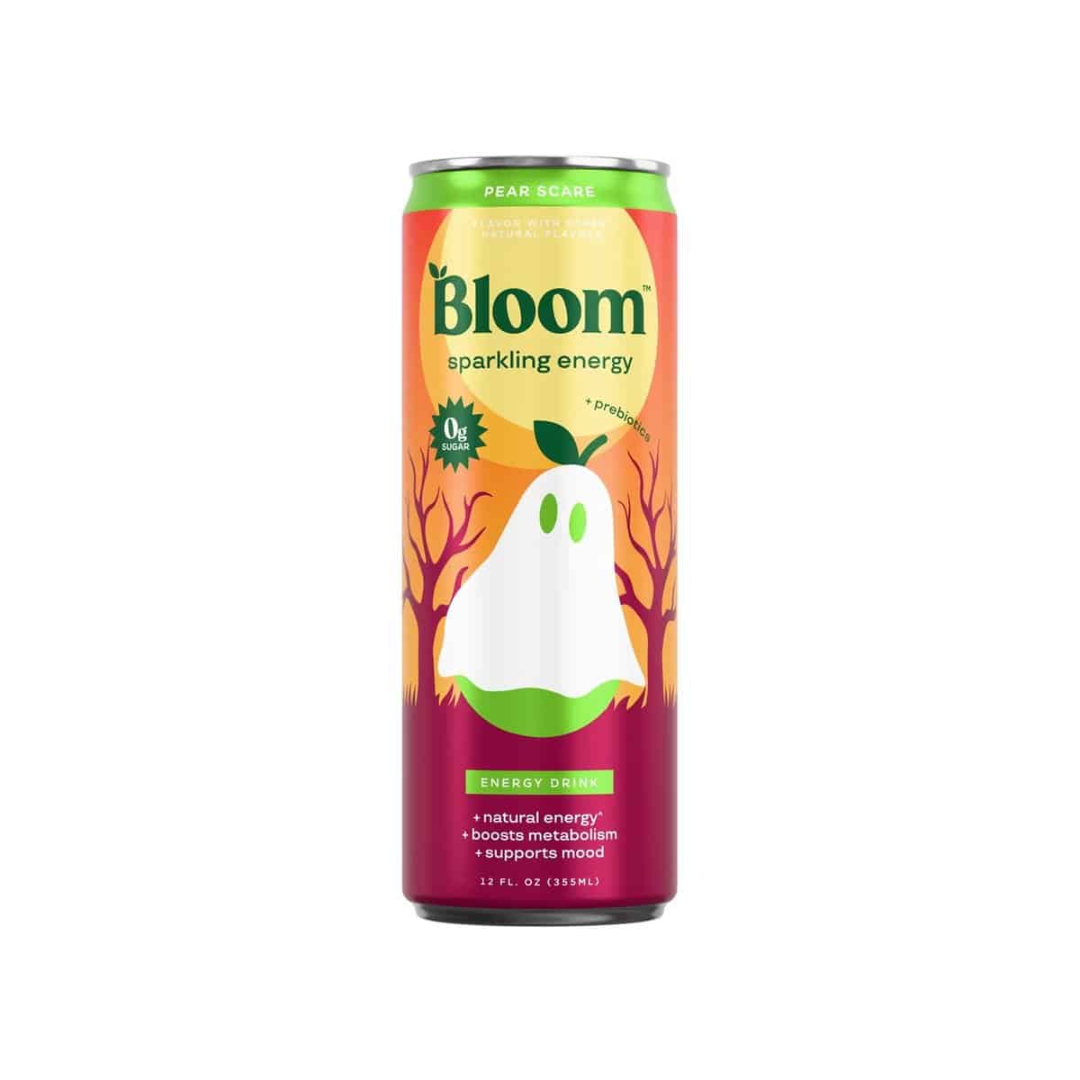 Bloom Sparkling Energy Pear Scare Halloween can at Target